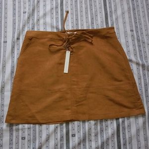 Never Worn Suede Skirt